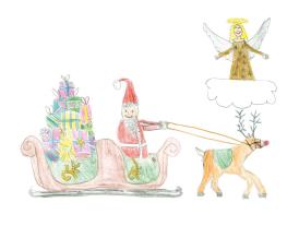 Hartmut Ronge: Maria war nur schwanger bis zur Geburt – Adventskalender mit 24 Kinderweisheiten 