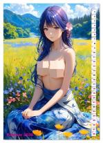 CALVENDO, Mb Fotografie: Manga Erotik-Girls - Sexy Kurven im Anime-Stil (Tischkalender 2026 DIN A5 hoch), CALVENDO Monatskalender 
