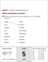 Steffen Butz, Olivia Tournadre: Französisch Sprachkalender 2025 - Französisch lernen leicht gemacht - Tagesabreißkalender 