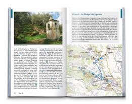 Franz Wille: KOMPASS Wanderführer Ligurien mit Cinque Terre, 50 Touren mit Extra-Tourenkarte 