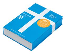 Basisbibel. Die Kompakte. Blau. Der moderne Bibel-Standard: neue Bibelübersetzung des AT und NT nach den Urtexten mit umfangreichen Erklärungen. Leicht lesbares Layout. In 3 modernen Farben erhältlich. 