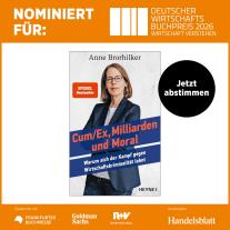 Anne Brorhilker, Traudl Bünger: Cum/Ex, Milliarden und Moral 