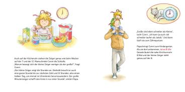 Liane Schneider, Janina Görrissen: LESEMAUS 190: Conni lernt die Uhrzeit 