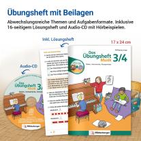Wolfgang Junge, Jutta Wetzel: Das Übungsheft Musik 3/4 