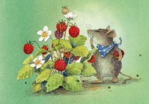 Daniela Drescher: Postkartenbuch »Mäusepost« 