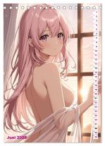 CALVENDO, Mb Fotografie: Manga Erotik-Girls - Sexy Kurven im Anime-Stil (Tischkalender 2026 DIN A5 hoch), CALVENDO Monatskalender 