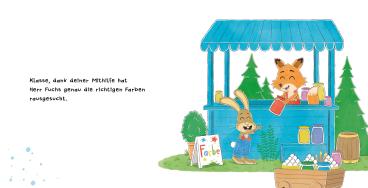 Nico Sternbaum: Such den Osterhasen. Ein Oster-Mitmachbuch. Zum Schütteln, Schaukeln, Pusten, Klopfen und sehen, was dann passiert. Von 2 bis 4 Jahren 